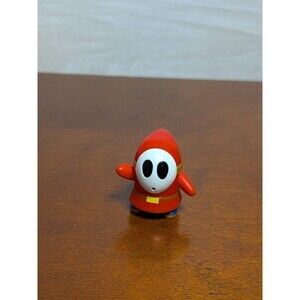 2013 K'NEX Nintendo Super Mario SHY GUY Mini Figure Series 3 Toy 1.5" RARE Red